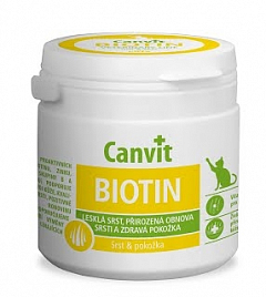 Canvit Biotin Кормова добавка для кішок, 100 табл. 100 г (5074120)1