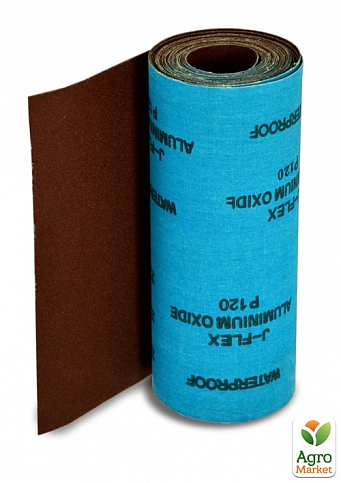 Папір наждачний на тканинній основі, водостійкий, 200ммх5м, зерно 100 TM "Spitce" 18-621