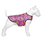 Курточка-накидка для собак WAUDOG Clothes, малюнок "Диво-жінка в рожевому", L, А 41 см, B 58-70 см, З 42-52 см (505-4010)