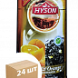 Чай чорний (Персик/апельсин) ТМ "Хайсон" 100г упаковка 24шт