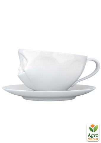 Чашка з блюдцем для кави Tassen "Смакота" (200 мл), порцеляна (TASS14601/TA) - фото 3