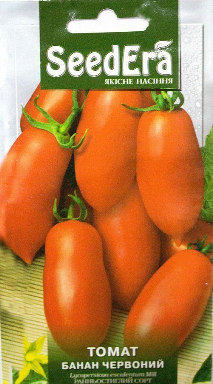 Томат "Банан красный" ТМ "SeedEra" 0.1г