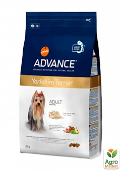 Корм для йоркширских терьеров (Yorkshire Terrier) ТМ "Advance" 1,5кг1
