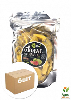 Гуава сушена (без цукру) ТМ "Yes Nut" 500г упаковка 6шт2