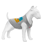 Майка для собак WAUDOG Clothes рисунок "Флаг", сетка, S, B 30-33 см, C 18-21 см серый (301-0229-11) купить