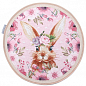 Гобеленова Серветка "Кролик" 36См Рожева (711-091)