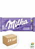 Шоколад без добавок ТМ "Milka" 90г упаковка 24шт