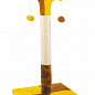 Природа Дряпка Клоун Д02, коричневая/желтая, 70 х 37 х 37 см 2.2 кг (4028700)
