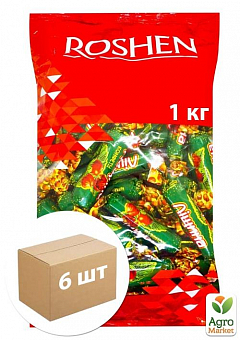 Цукерки Ліщина ТМ "Roshen" 1кг упаковка 6 шт2