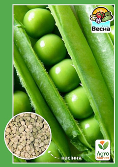 Горох "Великий стручок" (Новий пакет) ТМ "Весна" 10г