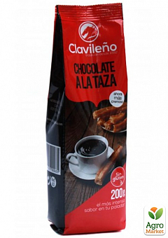 Гарячий шоколад ТМ "Clavileno" 200г без глютену (Іспанія)1