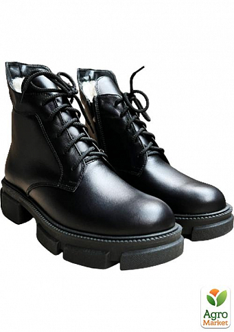 Жіночі зимові черевики Amir DSO115 37 23см Чорні - фото 5