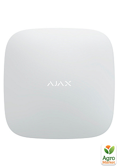 Интеллектуальная централь Ajax Hub Plus white с расширенными коммуникационными возможностями1