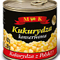 Кукурудза консервована ТМ "MK" 220/400г (Польща) упаковка 10шт купить