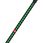 Ошейник WAUDOG Design с рисунком "Шотландка зеленая", премиум кожа, металлическая пряжка (ширина 20 мм, длина 30-39 см) черный (0020-0099-01) купить