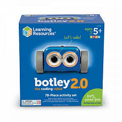 Игровой STEM-набор LEARNING RESOURCES – РОБОТ BOTLEY® 2.0 (программируемый робот, пульт, аксесс.)2