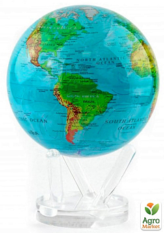 Гіро-глобус Solar Globe "Фізична карта" 21,6 см (MG-85-RBE)1