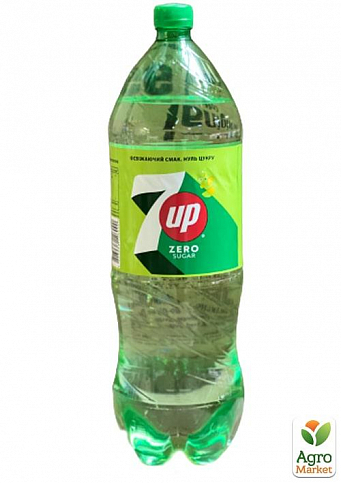Вода газована без цукру ТМ "7UP" 2л упаковка 6 шт  - фото 2