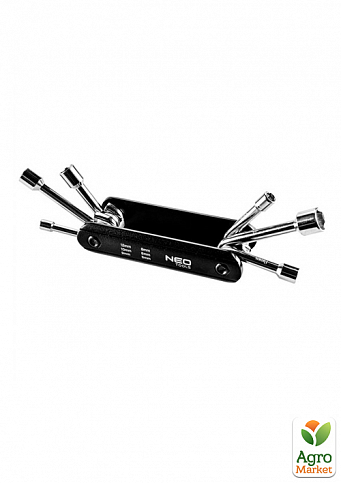 Ключі шестигранні торцеві - 5, 6, 8, 9, 10, 12 мм ТМ NEO Tools 09-570