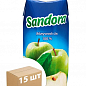 Сок яблочный ТМ "Sandora" 0,5л упаковка 15шт