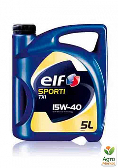 Олія моторна Elf Sporti TXI 15W40/5л. / (ACEA A3/B4, API SL/CF) ELF 13-5 TXI1