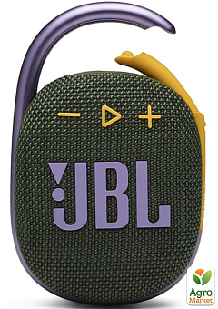 Портативная акустика (колонка) JBL Clip 4 Green (JBLCLIP4GRN) (6652408)2