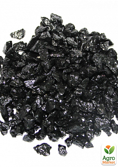 Кольорові декоративні камені «Чорні» фракція 5-10 мм 1 кг1