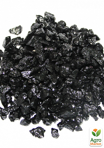 Кольорові декоративні камені «Чорні» фракція 5-10 мм 1 кг