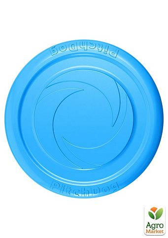 Игровая тарелка для апортировки PitchDog, диаметр 24 см голубой (62472)  - фото 2