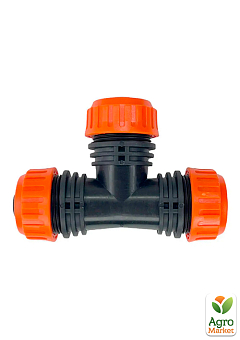 Муфта-соединитель, тройник 1/2 – 1/2 – 1/2 ТМ "Aquapulse" AP1006T1