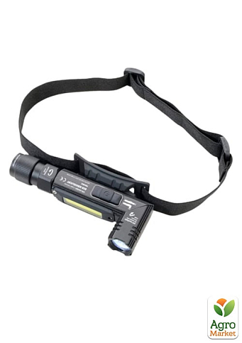 Світлодіодний ліхтар, що перезаряджається, Troika "Eco knicklicht" із захистом від бризок і бічним ліхтарем (TOR55/BK) - фото 2