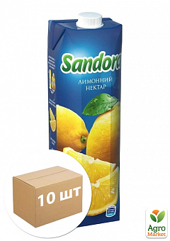 Нектар лимонный ТМ "Sandora" 0,95л упаковка 10шт2