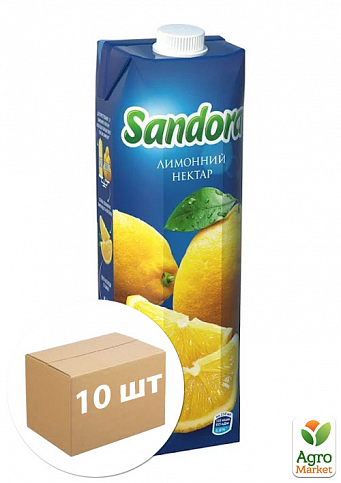 Нектар лимонный ТМ "Sandora" 0,95л упаковка 10шт
