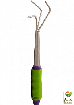 Розпушувач 3-зубий з обрезиненной рукояткою ТМ "Palisad" 6300681