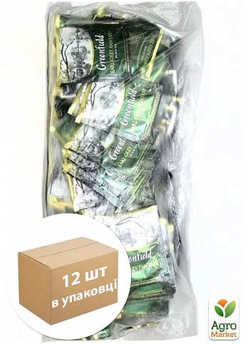 Чай Грей фентезі (пакет) ТМ "Greenfield" 100 пакетиків по 2г упаковка 12шт - фото 2