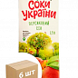 Персиковый сок ТМ "Соки Украины" 1.93л упаковка 6 шт