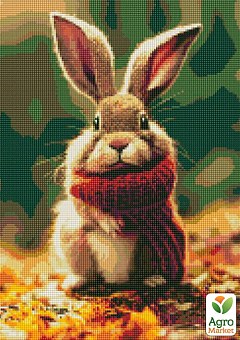 Алмазна мозаїка - Маленький кролик у лісі AMO75761