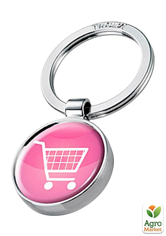 Брелок Troika Shopping, розовый (KYR14-A142)