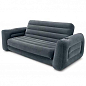 Надувной диван, флокированный, диван трансформер 2 в 1 ТМ "Intex" (66552)