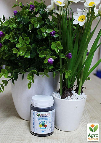 Стимулятор росту нового покоління «HUMATE ULTRA» (Гумат Ультра) «Extract of green algae» (Екстракт морських водоростей) ТМ "AGRO-X" 20г - фото 2