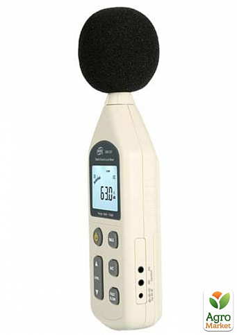 Измеритель уровня шума (шумомер), фильтр А/С  BENETECH GM1357 - фото 4