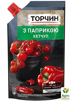 Кетчуп з паприкою ТМ "Торчин" 250г3