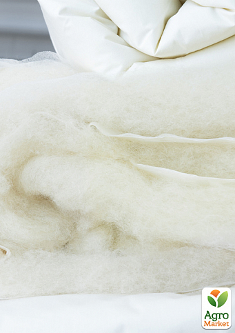 Ковдра Wool Premium вовняна зимова 140*210 см пл.400 - фото 5