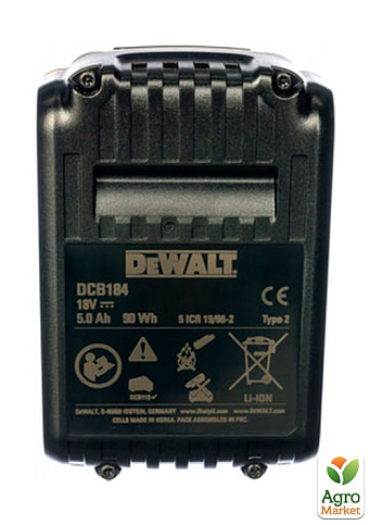 Акумуляторна батарея DeWALT DCB184 (DCB184)  - фото 2