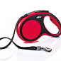 Flexi New Comfort L Рулетка для собак до 60 кг, длина ленты 5 м, цвет красный (0437070)