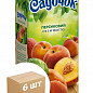 Сік персиковий (з м'якоттю) ТМ "Садочок" 1,93л упаковка 6шт