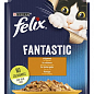 Вологий корм Felix для котів (з куркою в желе) ТМ "Purina One" 85 г