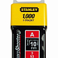 Скоби тип А висотою 10 мм, для ручного степлера Light Duty, в упаковці 1000 шт STANLEY 1-TRA206T (1-TRA206T)