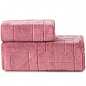 Рушник махровий Cubes TM IDEIA 70х140 см V-pink (рожевий)
