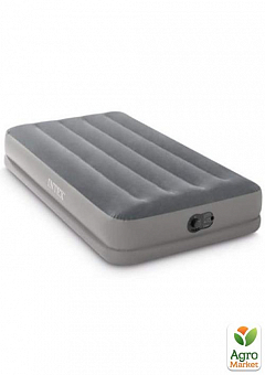 Надувне ліжко Односпальне ТМ "Intex", 99 х 191 х 30 см, вбудований електронасос від USB (64112)1